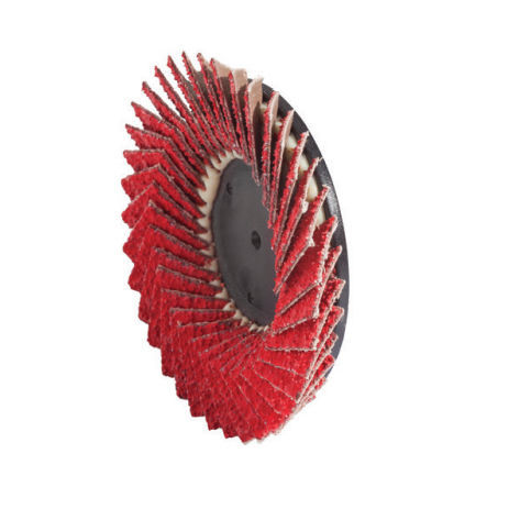 Disco abrasivo de cerámica - Mini Flexidiscs ® - ATA TOOLS LTD - de circonio / de óxido de aluminio / para acabado