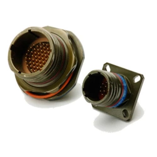 Conector RF - ABAC D38999 - TT ELECTRONICS - para aeronave / cuadrado / reforzado