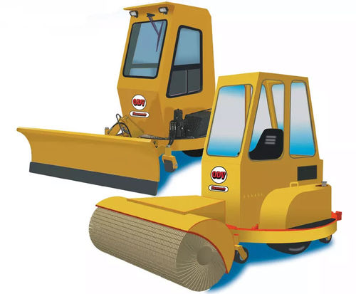 Quitanieves para pista de aeropuerto - SP Series - Hammonds Technical Services - con disco de corte inclinable / con escobillas
