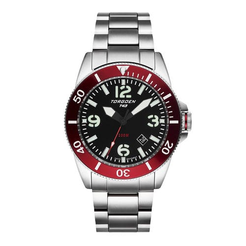 Reloj Aviator - T43BKR44SVS - Torgoen  - cronógrafo / de cuerda automática / de cuarzo