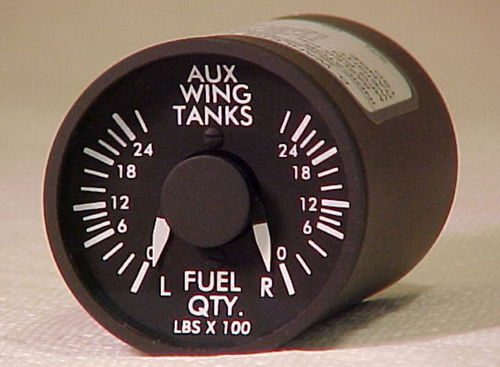 Indicador de nivel - 260-10001 - Ahlers Aerospace - analógico / de combustible / para avión