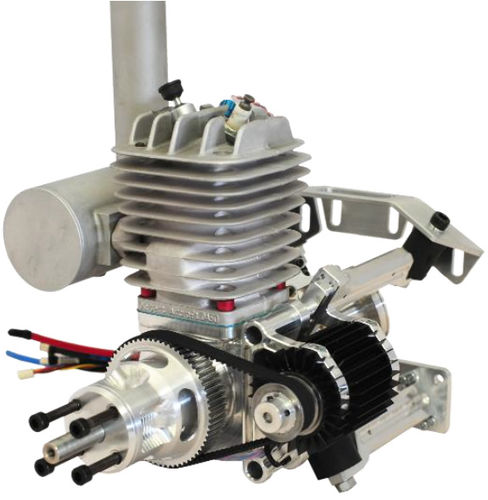 Motor de émbolo 0 - 10 caballos - B50i - Power4Flight LLC - 0 - 10 kg / para dron / de 2 tiempos