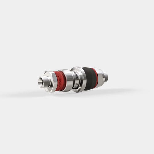 Racor rápido - SPI series - STÄUBLI Connectors - recto / para aire comprimido / de acero inoxidable