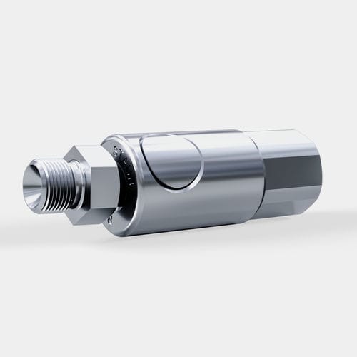 Racor rápido - RBE series - STÄUBLI Connectors - recto / para aire y gas / de PTFE