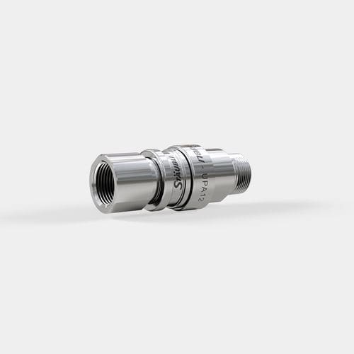 Racor rápido - UPA series - STÄUBLI Connectors - recto / para aire / para agua