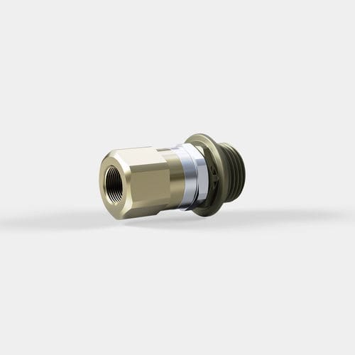 Racor rápido - SPM series - STÄUBLI Connectors - recto / para aceite / de acero inoxidable