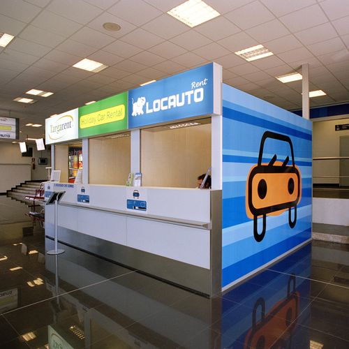 Mostrador de información - Falcone Borsellino Palermo  - CUTINI GROUP SRL - de venta / para aeropuerto