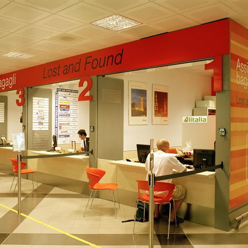 Mostrador de información - Falcone Borsellino Palermo  2 - CUTINI GROUP SRL - de venta / para aeropuerto