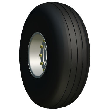 Neumático para aeronave - WT-74364/P - Stomil-Poznan - rueda de cola / 19,5" / 6,75"