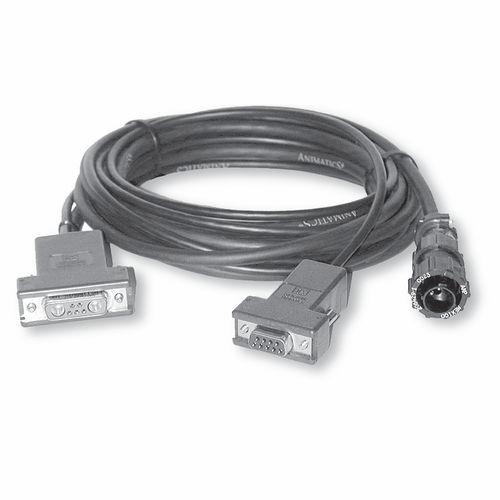 Cable para avión - CBLSM1-xM series - MOOG Animatics - de datos / de alimentación / RS-232