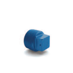 Tapón de cabeza cuadrada - AS4863 - Aerocom Specialty Fittings, Inc. - roscado / de aluminio / de latón