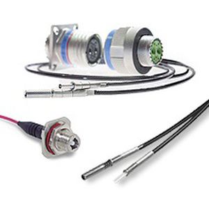 Cable de fibras ópticas - Rosenberger - para avión de línea / RF