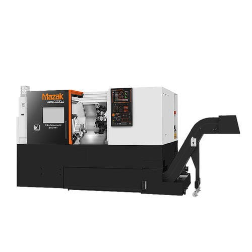 Máquina de torneado horizontal - QT-COMPACT 100MY L - MAZAK - CNC / 3 ejes / para la industria aeroespacial