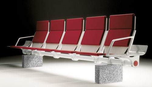 asiento con estructura modular para aeropuerto - IMAT