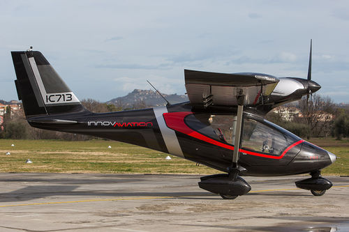 Avión monomotor - FX1 - Innovaviation srl - de motor de 4 tiempos / biplaza