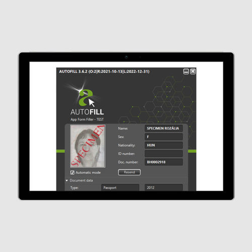 Software de gestión - AutoFill - Adaptive Recognition - de proceso / para la aeronáutica / para escaneado
