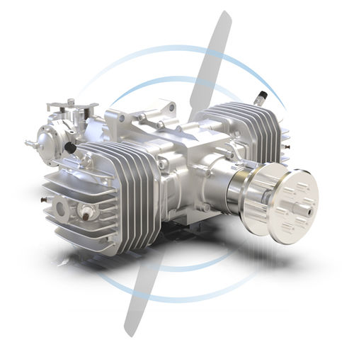Motor de émbolo 10 - 50 caballos - SP-275 TS CR - Sky Power Gmbh - 0 - 10 kg / para dron / de 2 tiempos