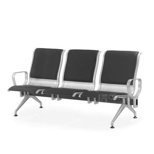 Asiento con estructura modular para aeropuerto - SJ9101A - Guangdong Oshujian Furniture Manufacturing Co., Lt - 3 plazas / 4 plazas / para 6 personas
