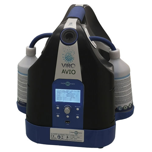 Sistema de desinfección para aeropuerto - VIRO CLEAN AVIO 2 - Peroxymed srl - para avión / para helicóptero / por pulverización seca