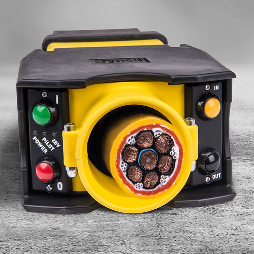 Conector de datos - DMC 400  - Dynell - para aeronave / de grandes dimensiones