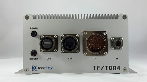 Magnetoscopio DVR - TF-TDR4-SD-MIL - Techfury Video Systems - para aeropuerto / para aeronave