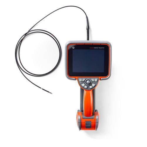 Videoscopio flexible - Everest Mentor Visual iQ+ - Waygate Technologies - para la industria aeronáutica / visualizador LCD / portátil