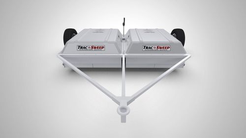 Barredora para pista de aeropuerto - FBR-8 - FOD Control Corporation - montada en camión / FOD