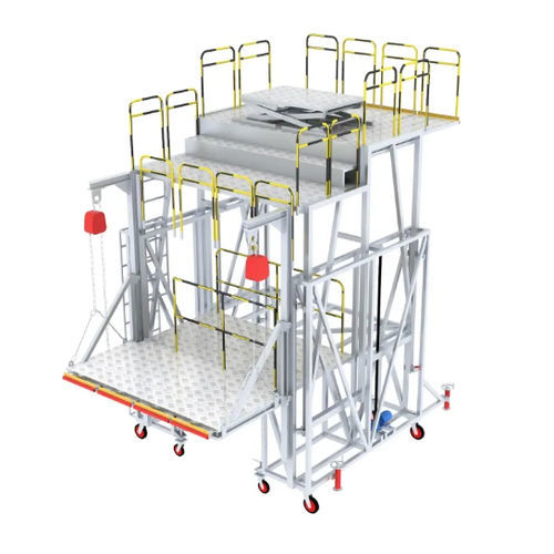 Plataforma elevadora de trabajo - Shanghai Junxun Aviation Technology Co.,Ltd. - telescópica / para aeropuerto