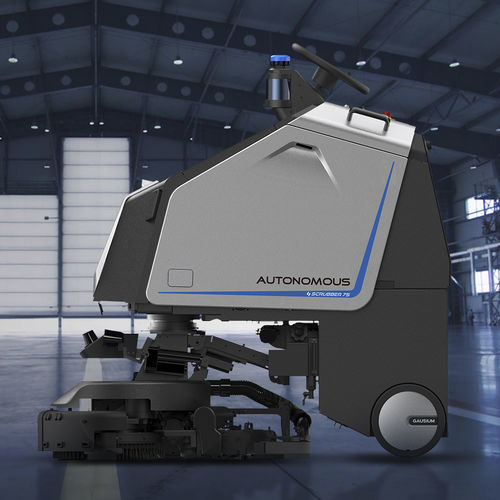 Máquina de limpieza para pista de aeropuerto - SCRUBBER series - Shanghai Gaussian Automation Technology Development Co., Ltd. - robotizada / para limpieza de superficies