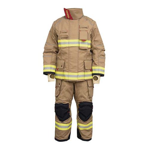 Traje para bombero - GLADIATOR - Indumentaria Protectiva Rasa S.A. - unisex / negro / ignifugado