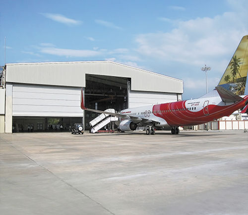 puerta de hangar enrollable - Gandhi Automations – Hangar Doors