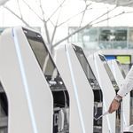 terminal para check-in con impresora