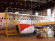 dock aeronáutico para avión / para la cola del aparato / para el fuselaje / móvil