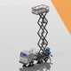plataforma elevadora de trabajo / de tijera / para aeropuerto