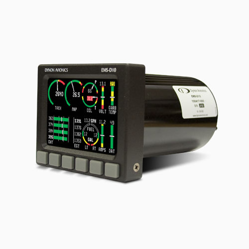 EMS numérique D10 DYNON AVIONICS, INC. avec deux écrans / pour avion