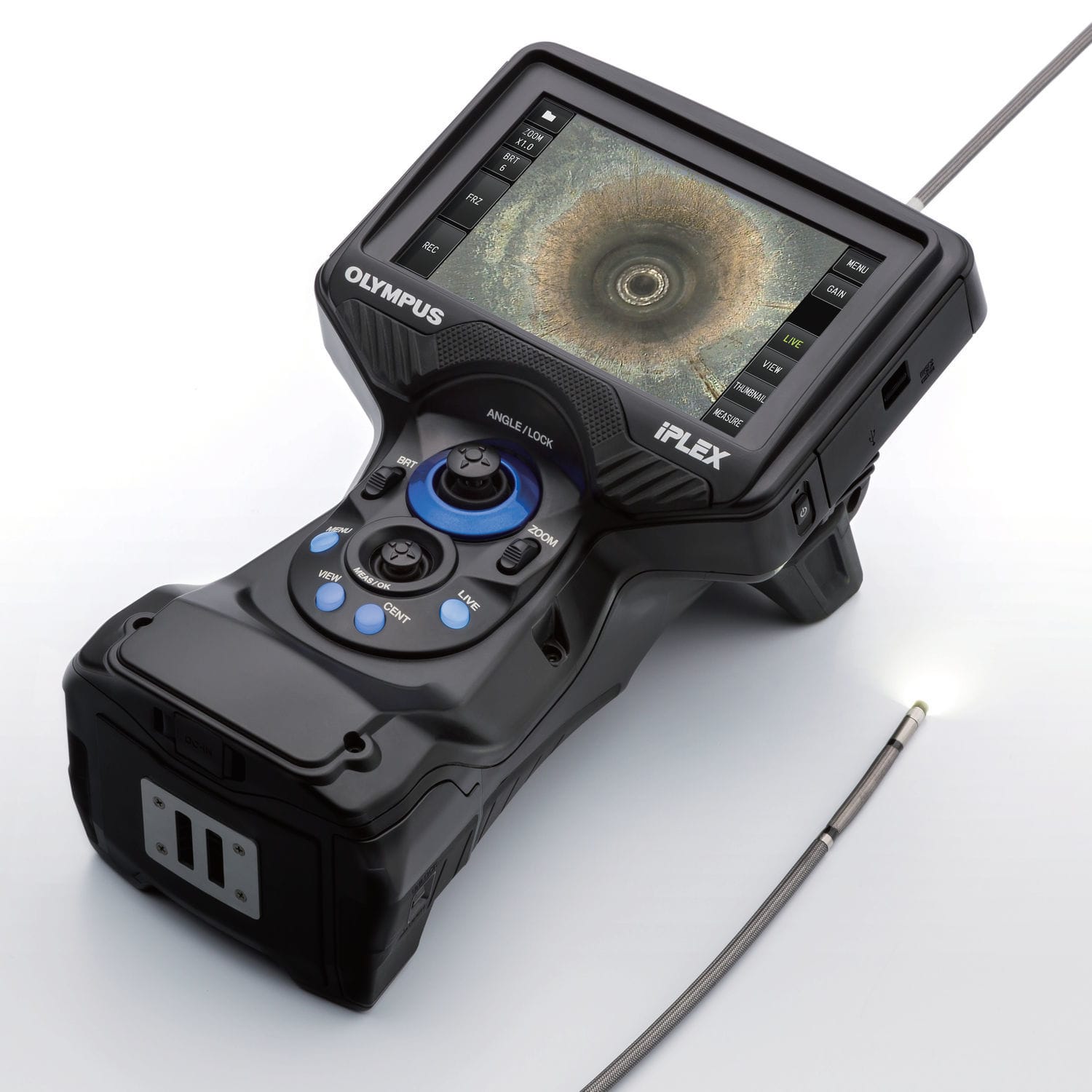 Vidéoscope flexible IPLEX G Lite Olympus portable / pour l