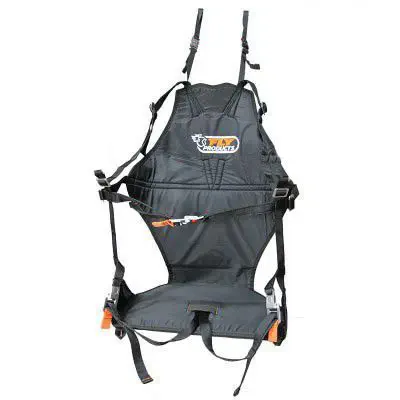 Harnais Tandem Paramoteur – Entraînement Au Sol + Sac à Dos + 2 Mousquetons – UKPPG – Neuf