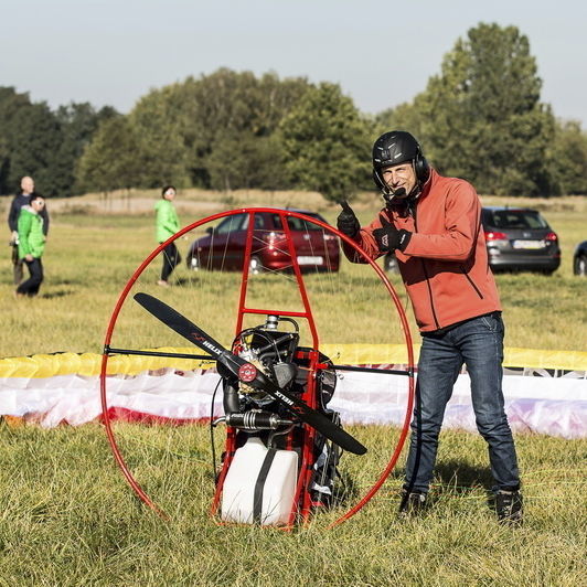 Hélice Carbone Pour Paramoteur Thor Polini 80 – 125cm, 2 Lames, Pas 3,58, Skyhero