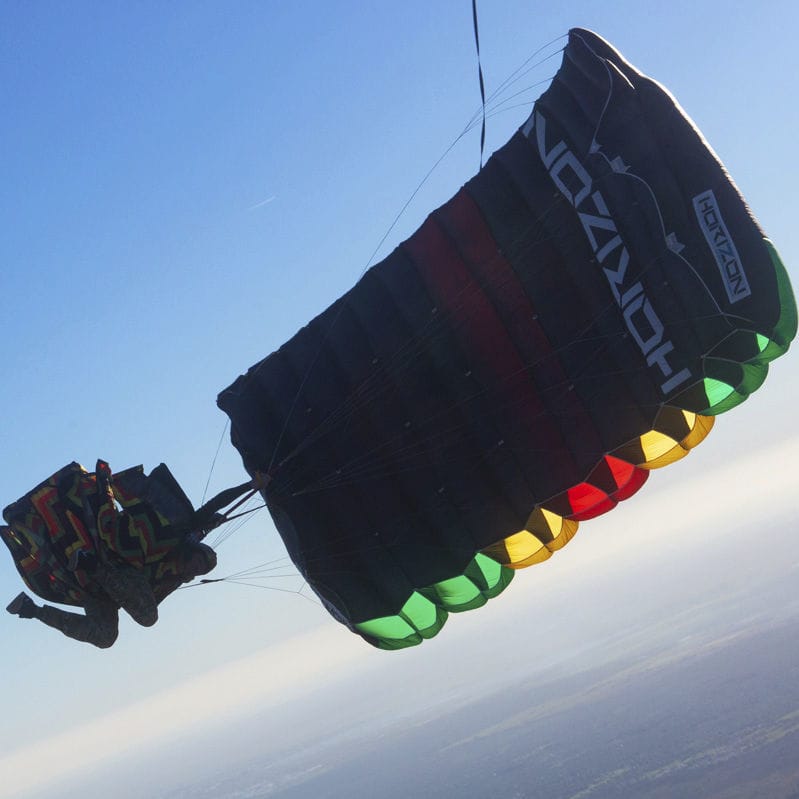 Parachute de wingsuit Horizon series Performance Designs monoplace