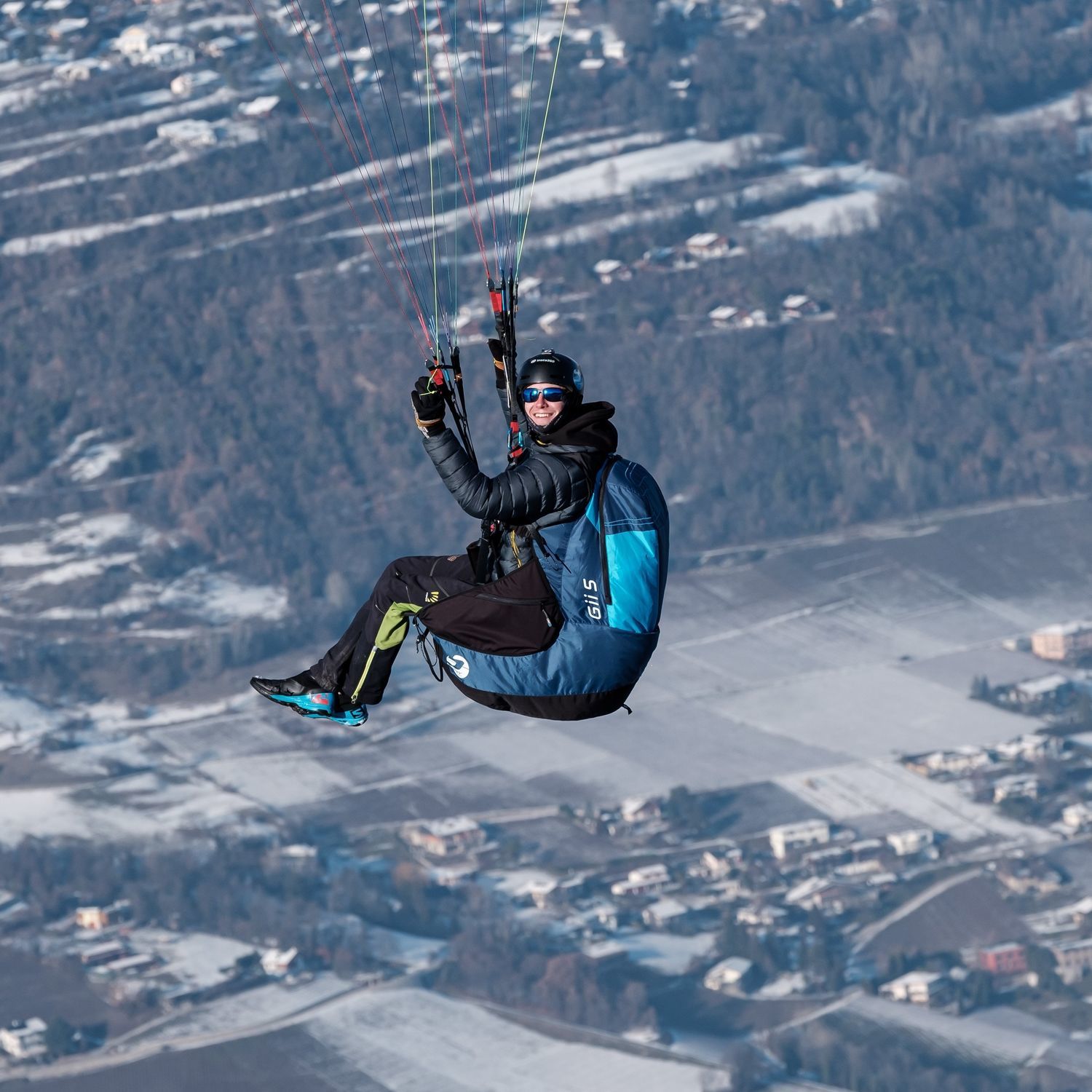 Harnais Parapente Airwave RAP AIR – Taille Large – Réserve Sous-assise