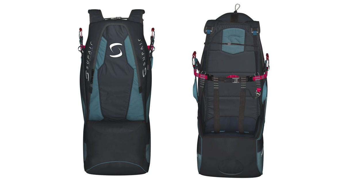 Harnais Parapente Airwave RAP AIR – Taille Large – Réserve Sous-assise