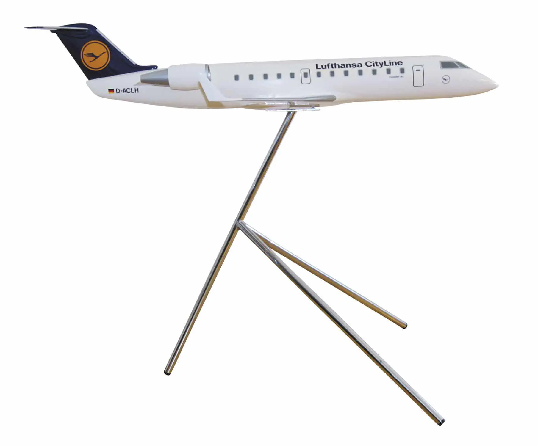 Maquette Gulfstream G650 miniature en métal injecté moulé sous pression échelle 1/200