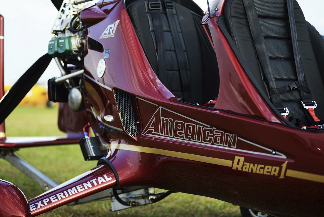 Gyroplane biplace AR1 Silverlight Aviation LLC moteur 4 temps