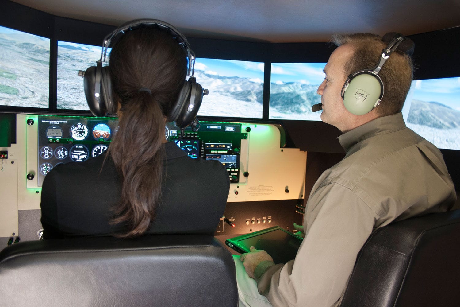 Simulateur de vol SD Redbird Flight Simulations d