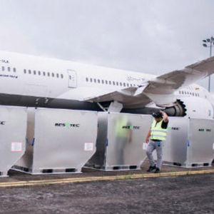 container pour aéroport