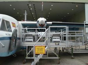 dock aéronautique pour avion