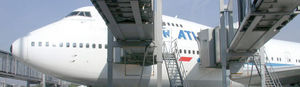 passerelle d'embarquement pour passagers