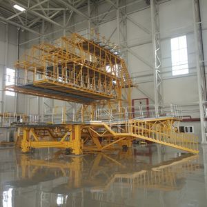 système de docking pour avion pour avion
