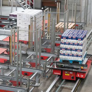 véhicule de transfert automatisé