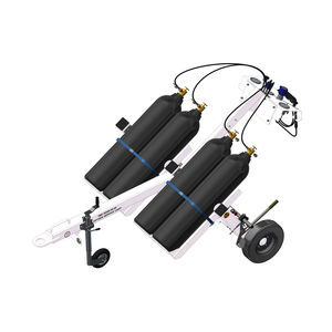 chariot pour oxygène pour aéroport